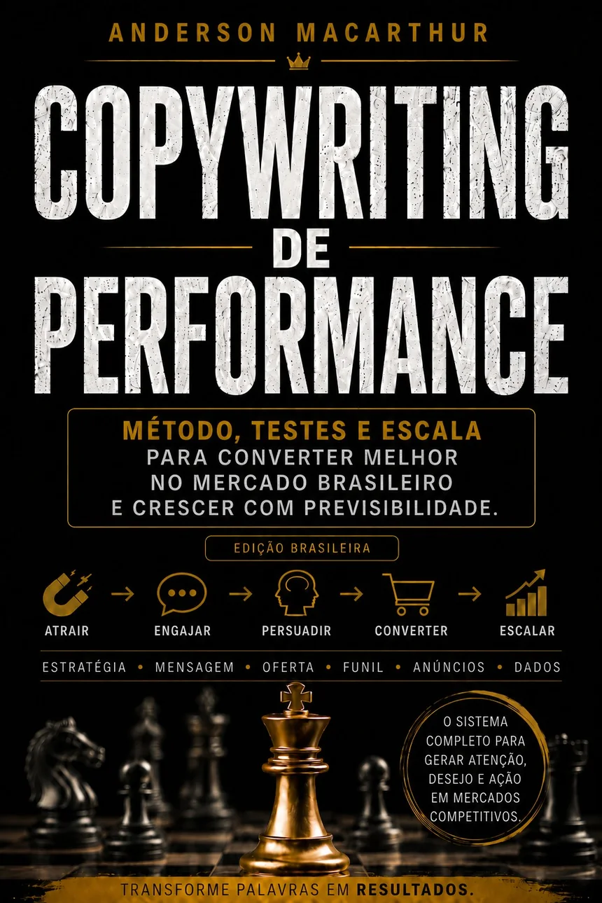 Capa oficial: Copywriting de Performance